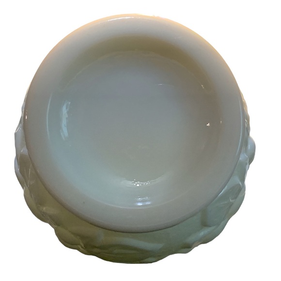 Milk Glass Genie Bottle Decanter - Picture 5 of 5